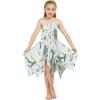 imageMatchable Family Hawaiian Luau Men Women Girl Boy Clothes in Wispy Cereus Light BlueGirl Fairy
