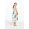 imageMatchable Family Hawaiian Luau Men Women Girl Boy Clothes in Wispy Cereus Light BlueGirl Halter