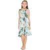 imageMatchable Family Hawaiian Luau Men Women Girl Boy Clothes in Wispy Cereus Light BlueGirl Wrap