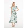 imageMatchable Family Hawaiian Luau Men Women Girl Boy Clothes in Wispy Cereus Light BlueWomen Maxi Rahee