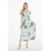 imageMatchable Family Hawaiian Luau Men Women Girl Boy Clothes in Wispy Cereus Light BlueWomen Maxi Rahee