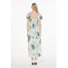 imageMatchable Family Hawaiian Luau Men Women Girl Boy Clothes in Wispy Cereus Light BlueWomen Maxi Rahee