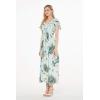 imageMatchable Family Hawaiian Luau Men Women Girl Boy Clothes in Wispy Cereus Light BlueWomen Maxi Rahee