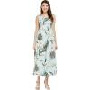 imageMatchable Family Hawaiian Luau Men Women Girl Boy Clothes in Wispy Cereus Light BlueWomen Maxi Tank
