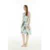 imageMatchable Family Hawaiian Luau Men Women Girl Boy Clothes in Wispy Cereus Light BlueWomen Short Tank