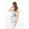 imageMatchable Family Hawaiian Luau Men Women Girl Boy Clothes in Wispy Cereus Light BlueWomen Tank Top