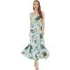 imageMatchable Family Hawaiian Luau Men Women Girl Boy Clothes in Wispy Cereus Light BlueWomen Tiered