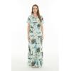 imageMatchable Family Hawaiian Luau Men Women Girl Boy Clothes in Wispy Cereus Light BlueWomen Wide Legged With Pockets Jumpsuit