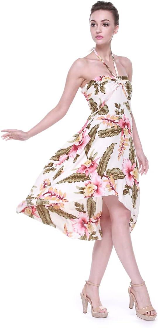 imageMatchable Family Hawaiian Luau Men Women Girl Boy Clothes in Cream RafelsiaWomen Halter