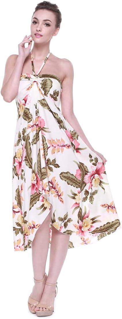 imageMatchable Family Hawaiian Luau Men Women Girl Boy Clothes in Cream RafelsiaWomen Halter