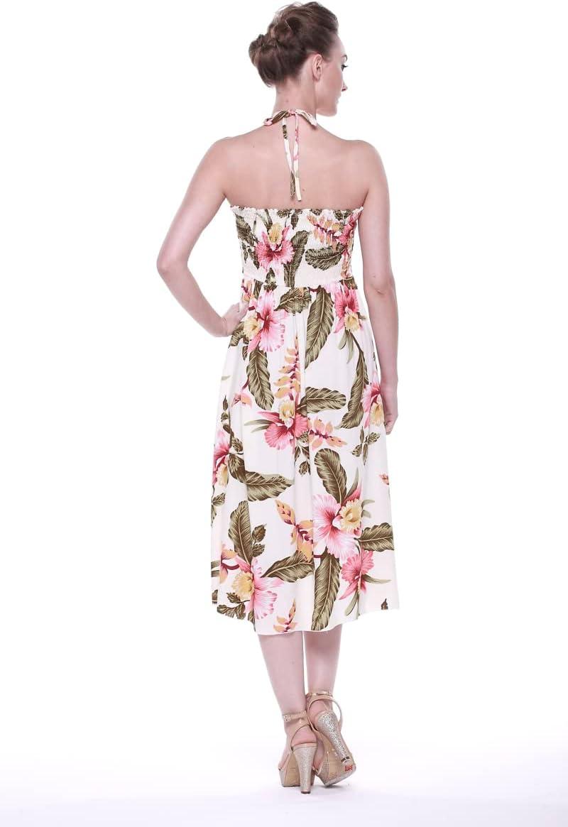 imageMatchable Family Hawaiian Luau Men Women Girl Boy Clothes in Cream RafelsiaWomen Halter