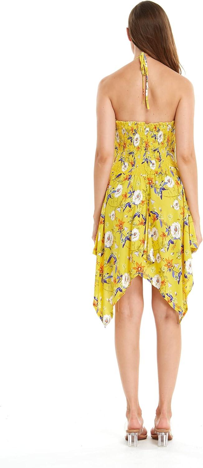 imageMatchable Family Hawaiian Luau Men Women Girl Boy Clothes in Garden Poppy YellowWomen Fairy
