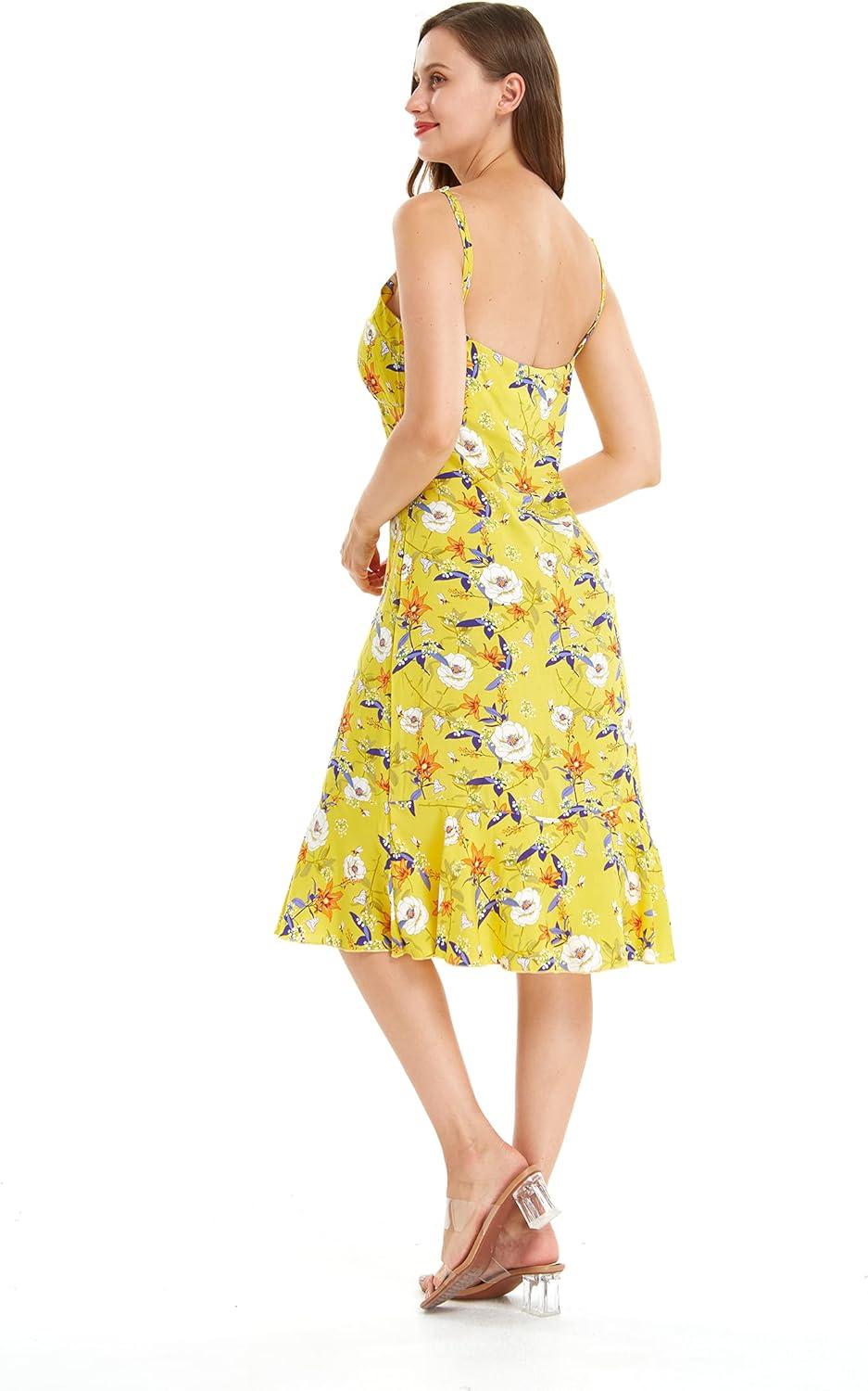 imageMatchable Family Hawaiian Luau Men Women Girl Boy Clothes in Garden Poppy YellowWomen Mermaid