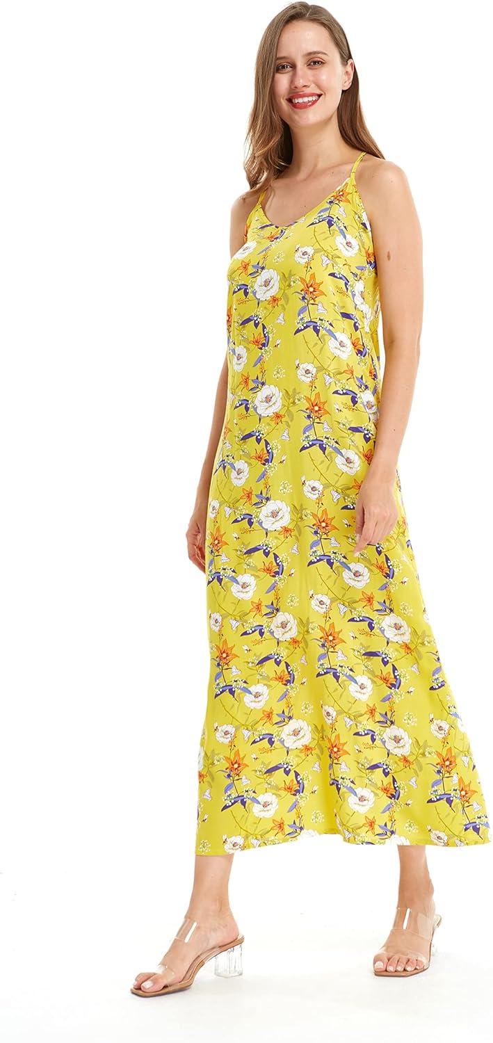 imageMatchable Family Hawaiian Luau Men Women Girl Boy Clothes in Garden Poppy YellowWomen Sweet Heart Maxi