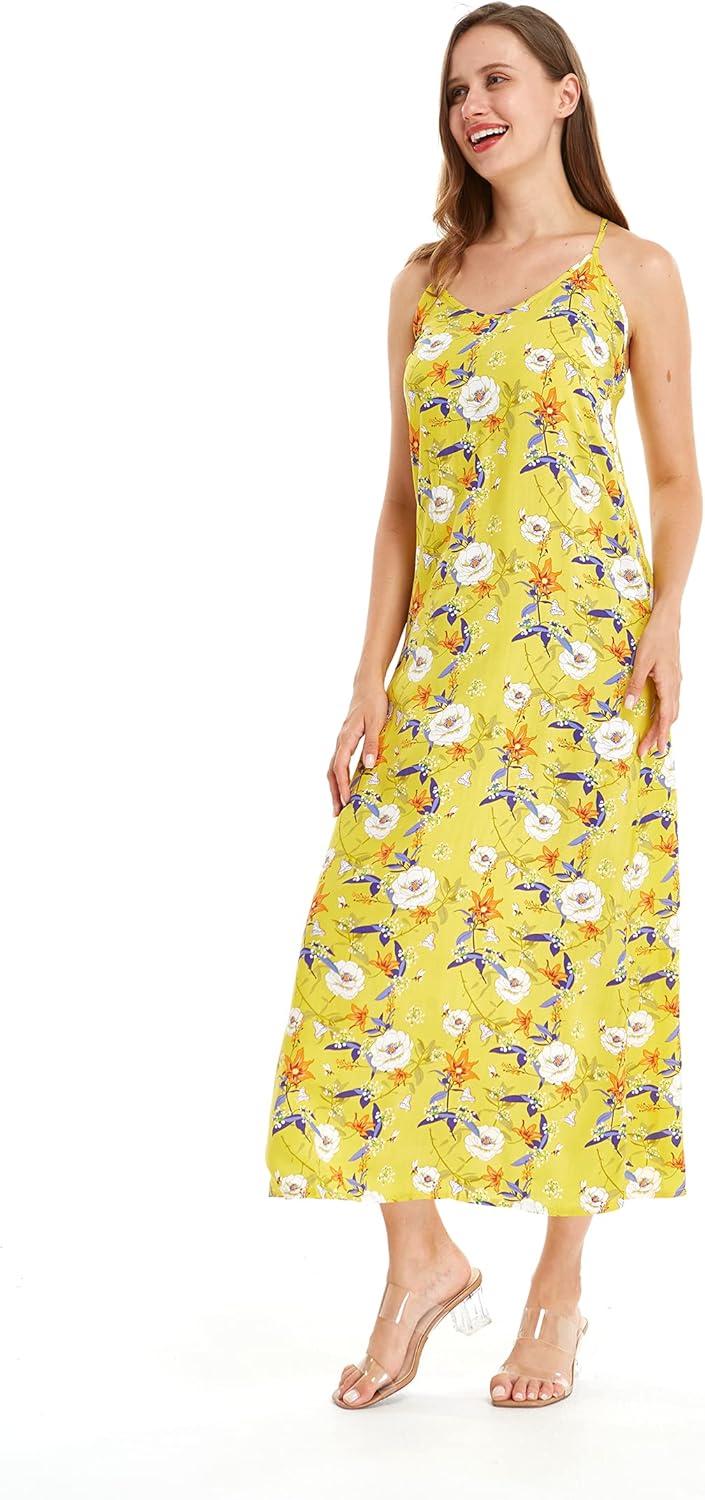 imageMatchable Family Hawaiian Luau Men Women Girl Boy Clothes in Garden Poppy YellowWomen Sweet Heart Maxi