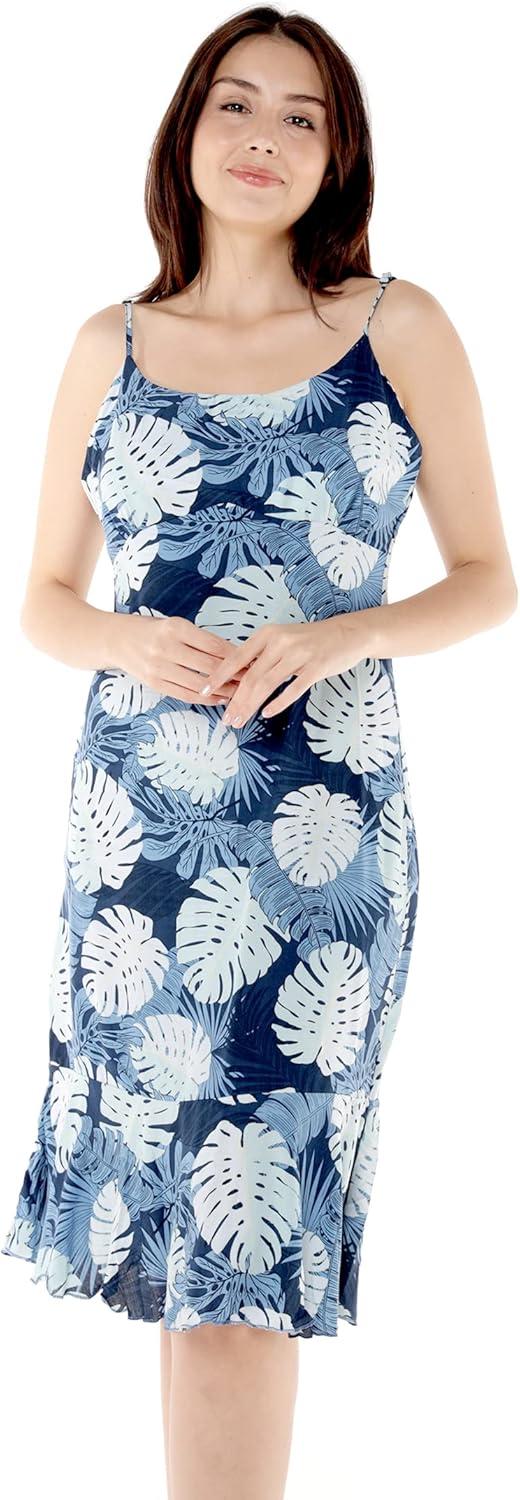 imageMatchable Family Hawaiian Luau Men Women Girl Boy Clothes in Pacific Palm NavyWomen Mermaid
