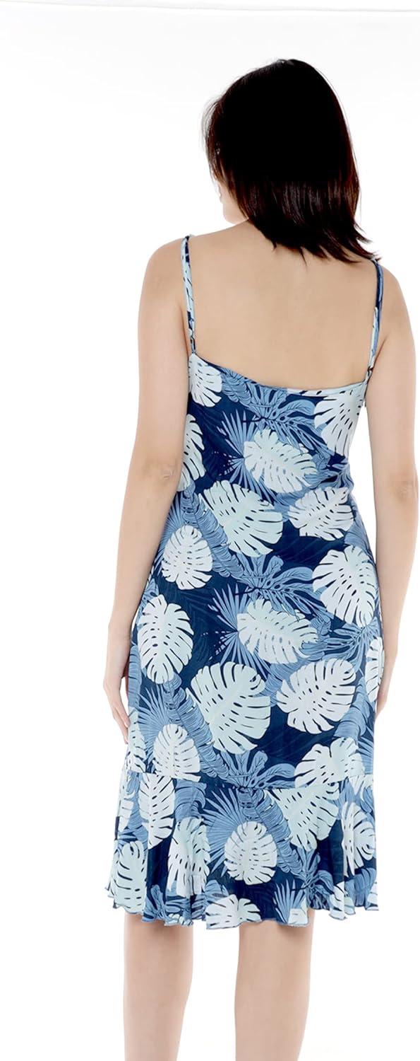 imageMatchable Family Hawaiian Luau Men Women Girl Boy Clothes in Pacific Palm NavyWomen Mermaid