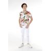 imageMatchable Family Hawaiian Luau Men Women Girl Boy Clothes in Cream RafelsiaBoy Short Sleeve