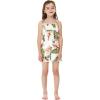 imageMatchable Family Hawaiian Luau Men Women Girl Boy Clothes in Cream RafelsiaGirl Romper