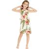 imageMatchable Family Hawaiian Luau Men Women Girl Boy Clothes in Cream RafelsiaGirl Ruffle Tank