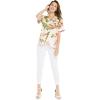 imageMatchable Family Hawaiian Luau Men Women Girl Boy Clothes in Cream RafelsiaWomen Lady Aloha Shirt