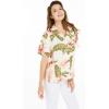 imageMatchable Family Hawaiian Luau Men Women Girl Boy Clothes in Cream RafelsiaWomen Lady Aloha Shirt