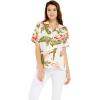 imageMatchable Family Hawaiian Luau Men Women Girl Boy Clothes in Cream RafelsiaWomen Lady Aloha Shirt