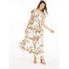 imageMatchable Family Hawaiian Luau Men Women Girl Boy Clothes in Cream RafelsiaWomen Maxi Rahee