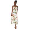 imageMatchable Family Hawaiian Luau Men Women Girl Boy Clothes in Cream RafelsiaWomen Sweet Heart Maxi
