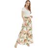 imageMatchable Family Hawaiian Luau Men Women Girl Boy Clothes in Cream RafelsiaWomen Wide Leg Pants