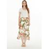 imageMatchable Family Hawaiian Luau Men Women Girl Boy Clothes in Cream RafelsiaWomen Wrap Ruffle Skirt