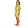 imageMatchable Family Hawaiian Luau Men Women Girl Boy Clothes in Garden Poppy YellowBoy Short Sleeve
