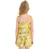 imageMatchable Family Hawaiian Luau Men Women Girl Boy Clothes in Garden Poppy YellowGirl Romper
