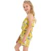 imageMatchable Family Hawaiian Luau Men Women Girl Boy Clothes in Garden Poppy YellowGirl Romper