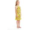 imageMatchable Family Hawaiian Luau Men Women Girl Boy Clothes in Garden Poppy YellowGirl Ruffle Tank