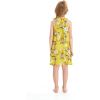 imageMatchable Family Hawaiian Luau Men Women Girl Boy Clothes in Garden Poppy YellowGirl Ruffle Tank