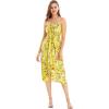 imageMatchable Family Hawaiian Luau Men Women Girl Boy Clothes in Garden Poppy YellowWomen Halter