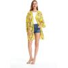 imageMatchable Family Hawaiian Luau Men Women Girl Boy Clothes in Garden Poppy YellowWomen Kimono Cardigan