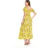 imageMatchable Family Hawaiian Luau Men Women Girl Boy Clothes in Garden Poppy YellowWomen Maxi Rahee