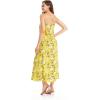 imageMatchable Family Hawaiian Luau Men Women Girl Boy Clothes in Garden Poppy YellowWomen Sweet Heart Maxi