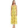 imageMatchable Family Hawaiian Luau Men Women Girl Boy Clothes in Garden Poppy YellowWomen Sweet Heart Maxi