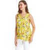 imageMatchable Family Hawaiian Luau Men Women Girl Boy Clothes in Garden Poppy YellowWomen Tank Top