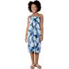 imageMatchable Family Hawaiian Luau Men Women Girl Boy Clothes in Pacific Palm NavyGirl Halter