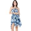 imageMatchable Family Hawaiian Luau Men Women Girl Boy Clothes in Pacific Palm NavyWomen Fairy