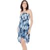 imageMatchable Family Hawaiian Luau Men Women Girl Boy Clothes in Pacific Palm NavyWomen Fairy