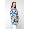 imageMatchable Family Hawaiian Luau Men Women Girl Boy Clothes in Pacific Palm NavyWomen Kimono Cardigan