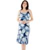 imageMatchable Family Hawaiian Luau Men Women Girl Boy Clothes in Pacific Palm NavyWomen Mermaid