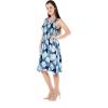 imageMatchable Family Hawaiian Luau Men Women Girl Boy Clothes in Pacific Palm NavyWomen Short Tank