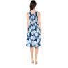 imageMatchable Family Hawaiian Luau Men Women Girl Boy Clothes in Pacific Palm NavyWomen Short Tank