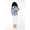 imageMatchable Family Hawaiian Luau Men Women Girl Boy Clothes in Pacific Palm NavyWomen Tank Top